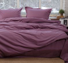 Пододеяльник Maktex из сатина 220 х 240 блю маджента