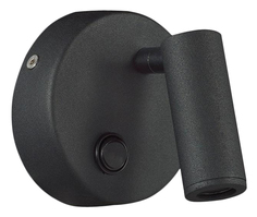 Спот Ideal Lux PAGE AP1 ROUND Nero led