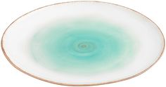 Блюдо сервировочное Elan Gallery Кантри бирюзовое 30 см