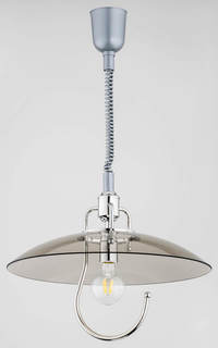 Светильник подвесной Alfa HAK CHROM, 1450-88661, 60W, E27