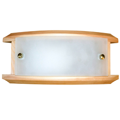 Настенный светильник ЭЛЕТЕХ Полесье 260х110 НББ 06-40 матовый белый