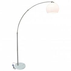 Торшер Arte Lamp Goliath A5822PN-1SS / Напольный светильник для гостиной