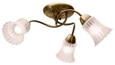 Люстра потолочная IDLamp 245/3PF-Oldbronze