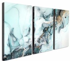 Большая модульная картина MaskOff мрамор, картина триптих, 102 х 57 см