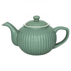 Чайник Greengate "Alice dusty green" STWTEPAALI4204