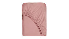 Простыня на резинке Solid Tencel, цвет Розовое золото 180x200 см Askona