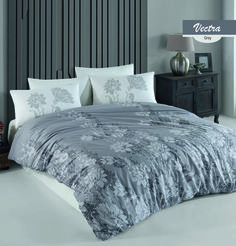 Комплект постельного белья MAJOLI Vectra Grey евро