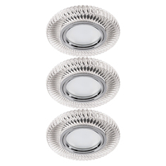 Светильник с подсветкой Feron 32667 GU5.3 MR16 CD988 прозрачный в упаковке 3 шт