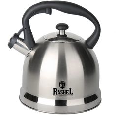 Чайник RASHEL из нержавеющей стали 3 л со свистком М-7185