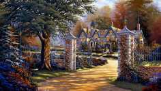 Картина на холсте 60x110 LinxOne Природа, пейзаж, натура, флора