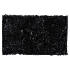 Коврик для ванной комнаты, 50х80 см, полиэстер/резина, серый, Fluff, Neutral Kuchenland