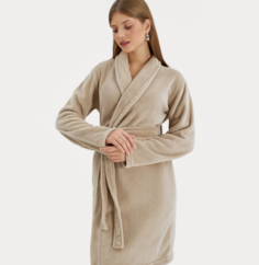 Халат женский Kuchenland Т1-00020963 бежевый L/XL