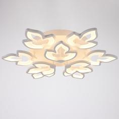 Люстра с ПДУ 20305/9 216Вт LED, диммир., 3000-6500К белый 75х75х13 см No Brand