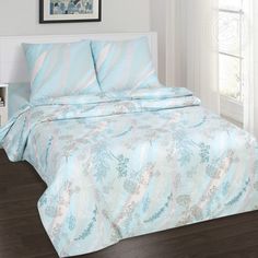 Простыня Maktex из поплина на резинке 140x200x30 Музыка ветра