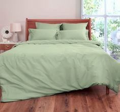 Пододеяльник Maktex из тенселя 145 х 215 60S 74 Оливковый