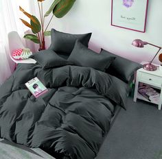Простыня Maktex из страйп-сатина на резинке 180x200x20 Вулкан 1х1