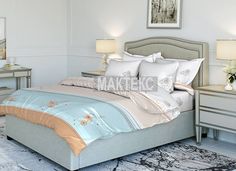 Пододеяльник Maktex из бязи 175 х 215 Цветочек влюбился