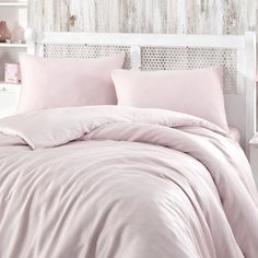 Пододеяльник Maktex из тенселя 240 х 260 60S 4220 Нежно-розовый