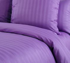 Простыня Maktex из страйп-сатина на резинке 200x200x30 Сирень 1х1