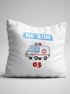 Подушка декоративная Чаппай Не зли 03, 40х40 см No Brand