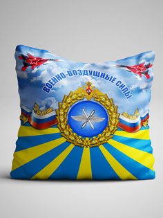 Подушка декоративная Чаппай Армия ВВС, 40х40 см No Brand