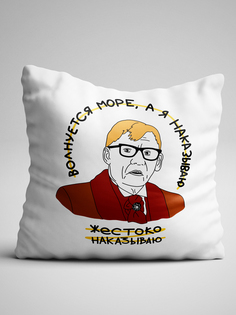 Подушка декоративная Жестоко наказываю No Brand