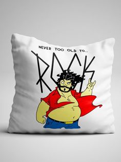 Подушка декоративная Rock No Brand