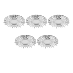 Светильник с подсветкой Feron 28894 GU5.3 MR16 CD911 прозрачный в упаковке 5 шт