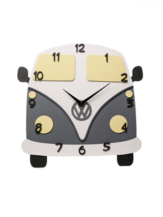 Настенные деревянные часы, Neprostochasy, Автобус, Машина 38х37 см