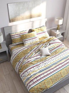 Пододеяльник Simple House "Узорная графика" евро 200х215 см
