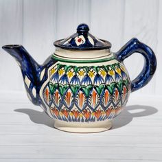 Узбекская посуда Чайник заварочный ручная работа 2 литра Хан Казан