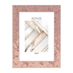 Фоторамка Мирам 15х21 см 651688-6 розовое золото