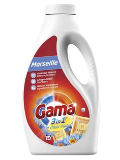 Универсальный гель для стирки Gama Sensations Marseille & Lotus, 1,2 л