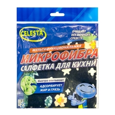 Салфетка из микрофибры Celesta для кухни 30 х 30 см, 1 шт