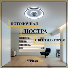 Люстра потолочная с вентилятором F01-1-500 No Brand