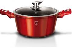 BerlingerHaus Burgundy Metallic Line Кастрюля 20см BH-1256 1256-BH