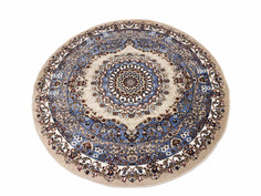 Ковер ELEGANT W746B BLUE-BLUE Круг 1.5х1.5 No Brand