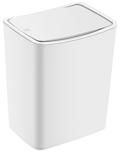 Контейнер для мусора Smartware TOUCH White арт TRN-183-White 8,5 литров