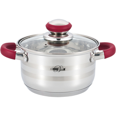 Кастрюля BS 2800-20 3.5л. 5-ти шаговое дно Barton Steel