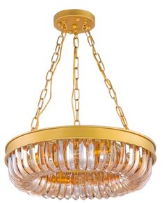 Люстра Terra gold amber D50 Sb10