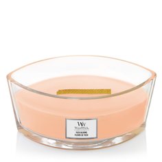 Ароматическая свеча-эллипс Woodwick Yuzu Blooms