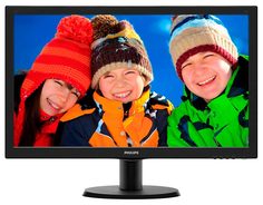 23.6" Монитор Philips 243V5LHAB/00 Black 75Hz 1920x1080 TN