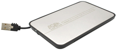 Внешний карман (контейнер) для HDD Age Star SUB2A8 Silver Agestar