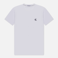 Мужская футболка Calvin Klein Jeans Essential Monogram Logo, цвет белый, размер XL