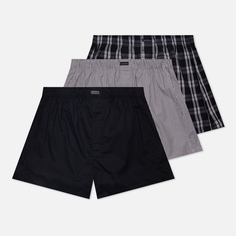 Комплект мужских трусов Calvin Klein Underwear 3-Pack Boxer Woven, цвет комбинированный, размер L