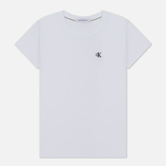 Женская футболка Calvin Klein Jeans Slim Organic Cotton, цвет белый, размер M