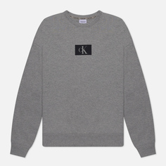 Мужская толстовка Calvin Klein Underwear Lounge Crew Neck CK96, цвет серый, размер XXL