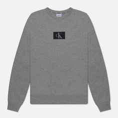 Мужская толстовка Calvin Klein Underwear Lounge Crew Neck CK96, цвет серый, размер XXL