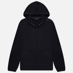 Мужская толстовка Calvin Klein Jeans Cotton Terry Full Zip Hoodie, цвет чёрный, размер S