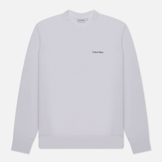 Мужская толстовка Calvin Klein Jeans Micro Logo Repreve, цвет белый, размер M
